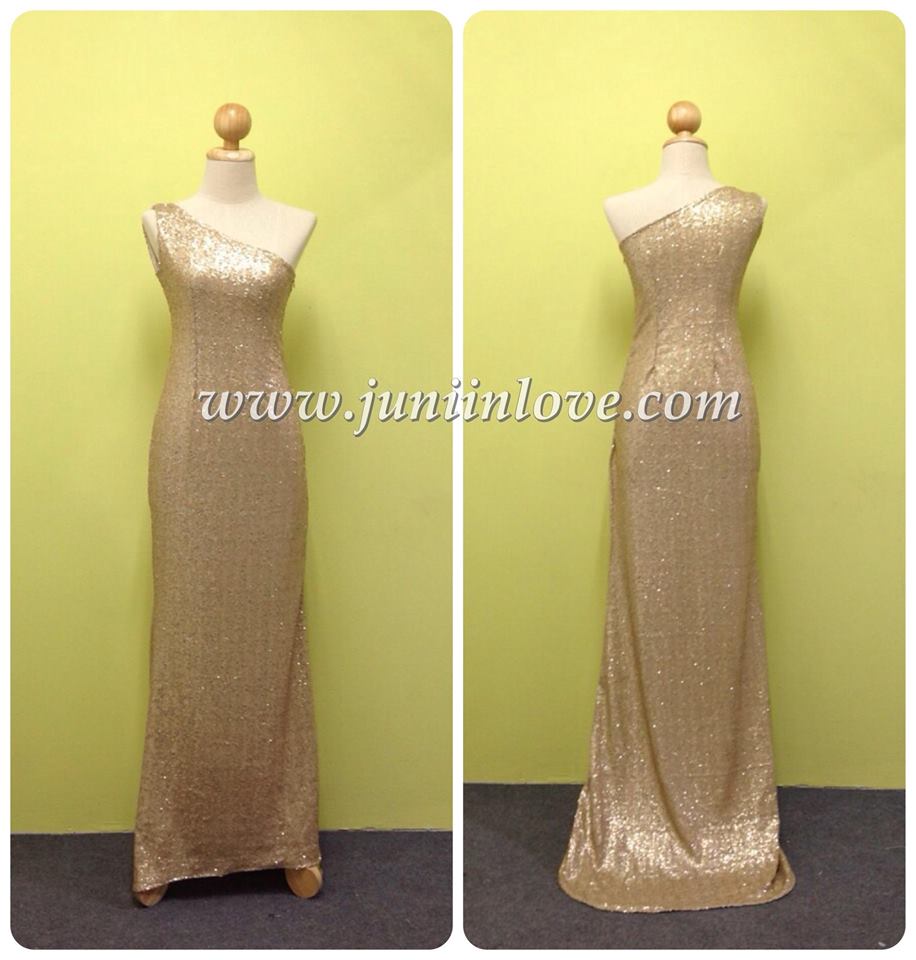 Fashion Gold Dress S907 main image 1
